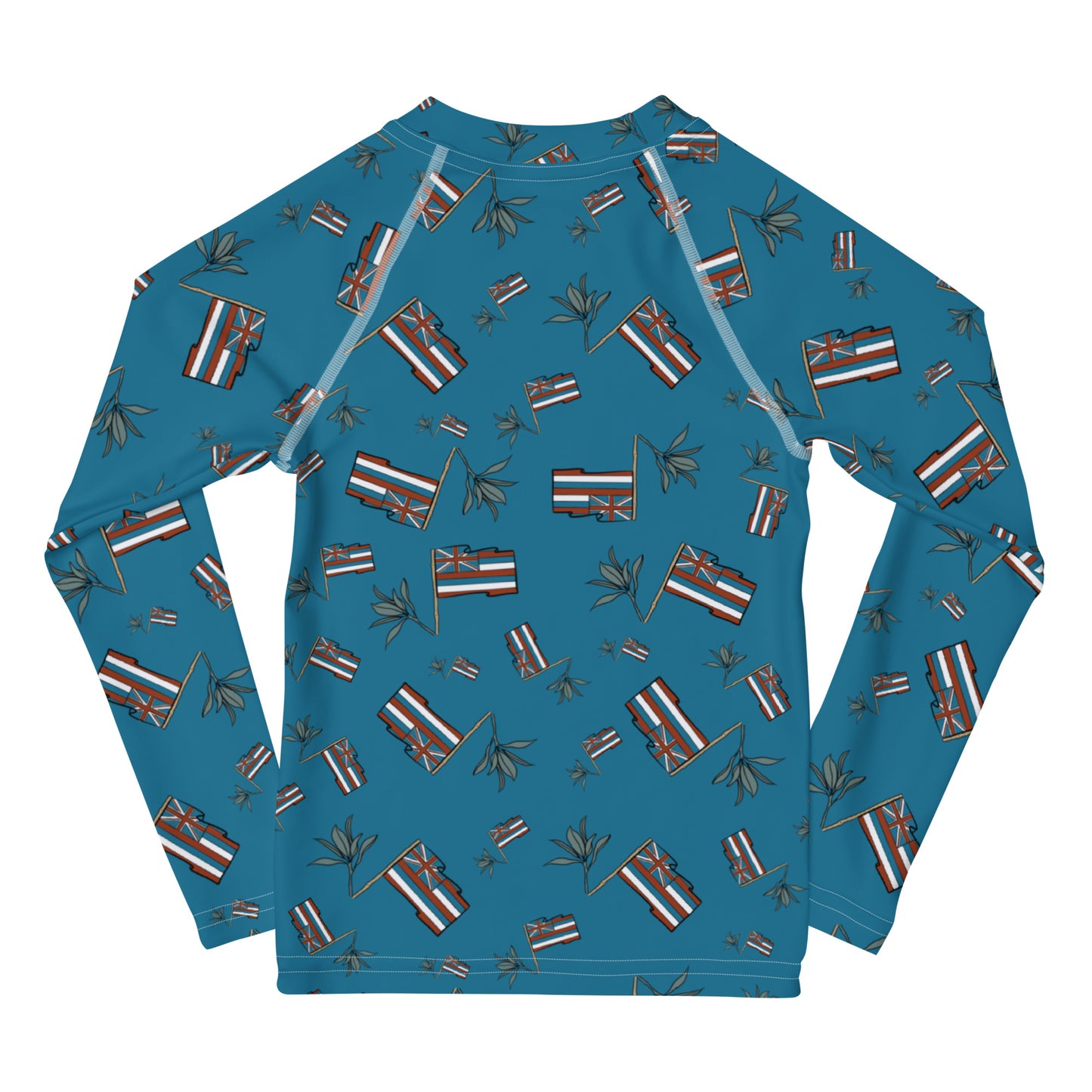 Hae Hawai’i x Lā’ī Keiki Rash Guard
