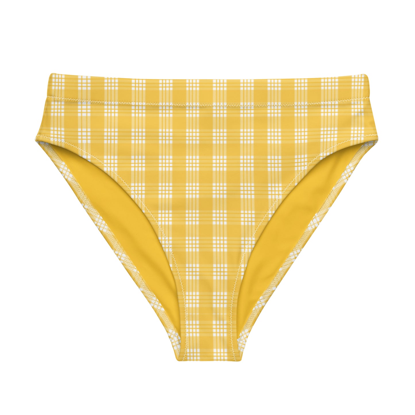 Palaka Wahine Recycled high-waisted bikini bottom in Melemele