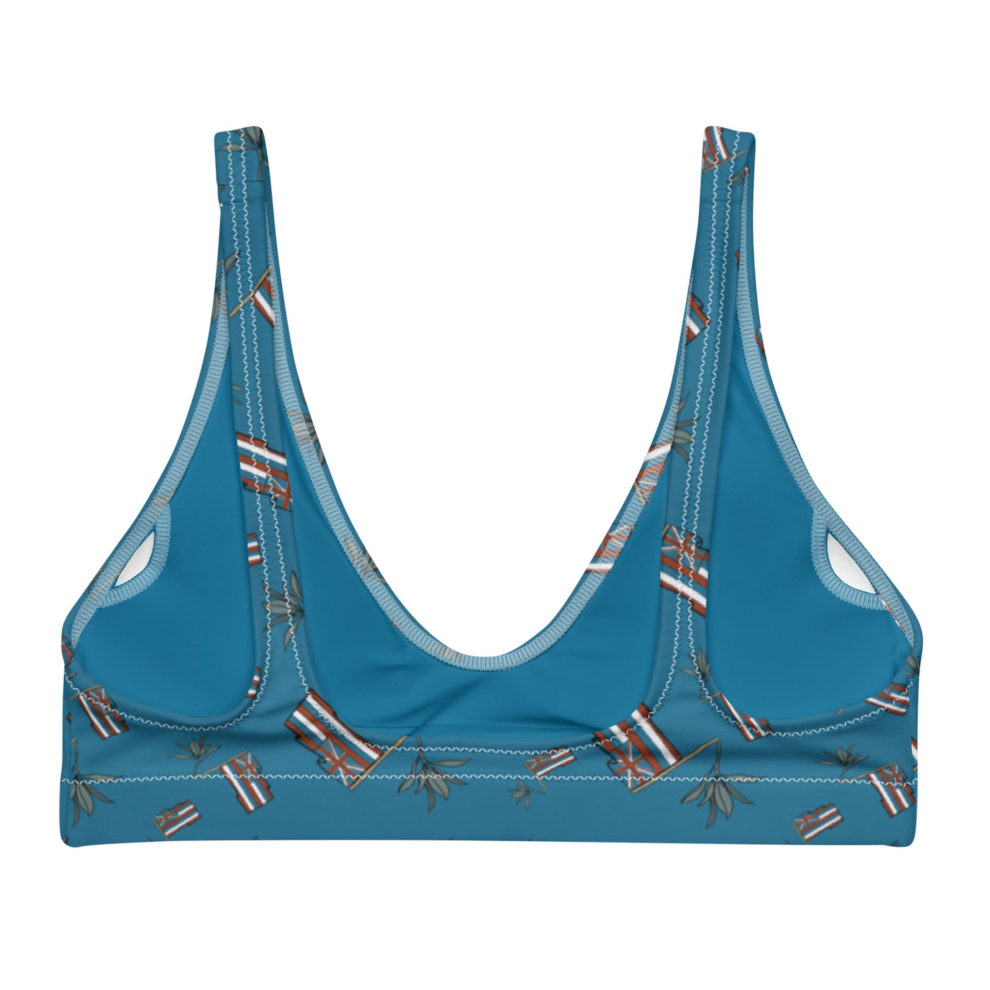 Hae Hawai’i x Lā’ī Recycled padded bikini top