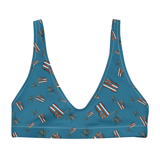 Hae Hawai’i x Lā’ī Recycled padded bikini top