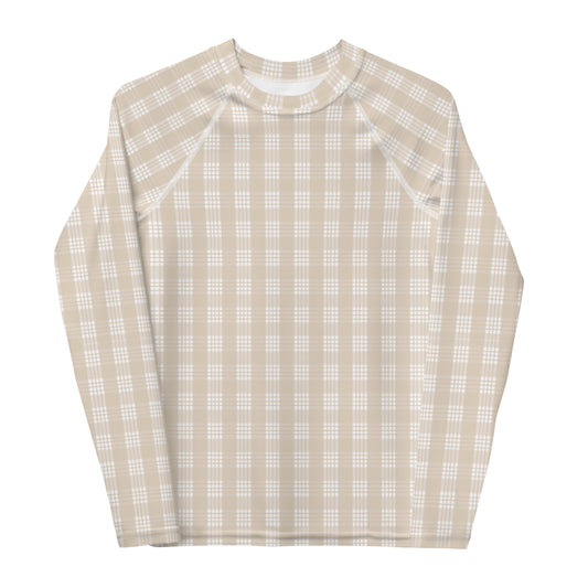 Palaka Youth Rash Guard in Sand
