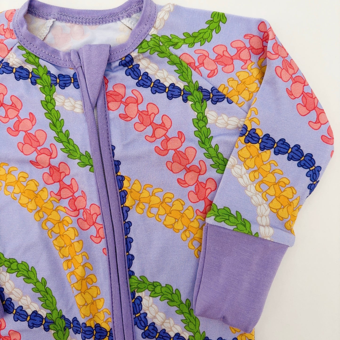 PREORDER Pua Pā’ina Bamboo Baby Coveralls