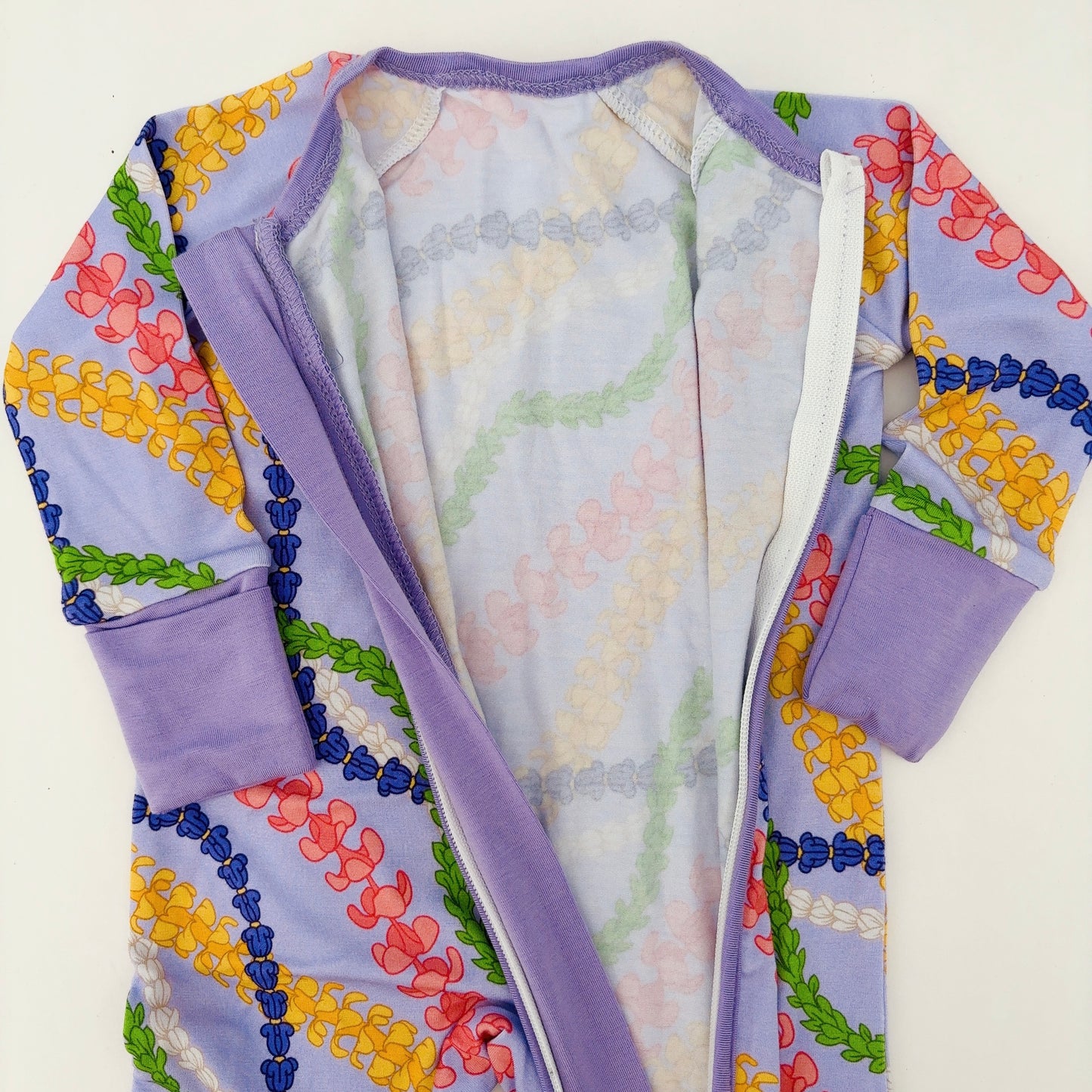 PREORDER Pua Pā’ina Bamboo Baby Coveralls