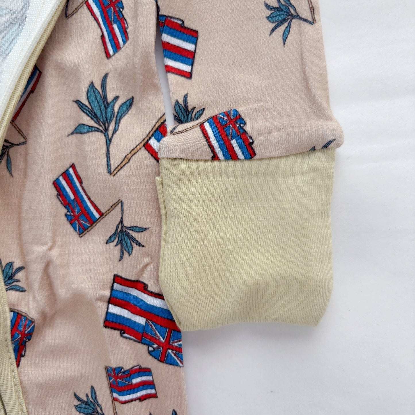 Hae Hawai’i x Lā’ī Bamboo Baby Coveralls