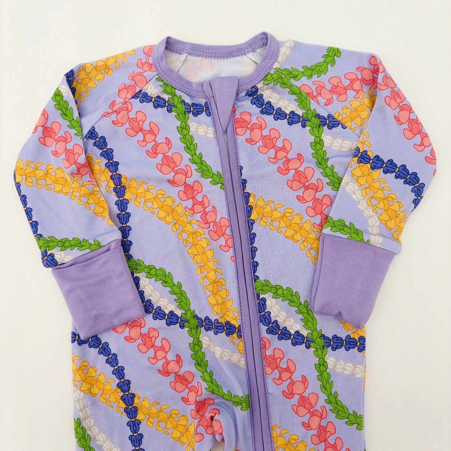 PREORDER Pua Pā’ina Bamboo Baby Coveralls