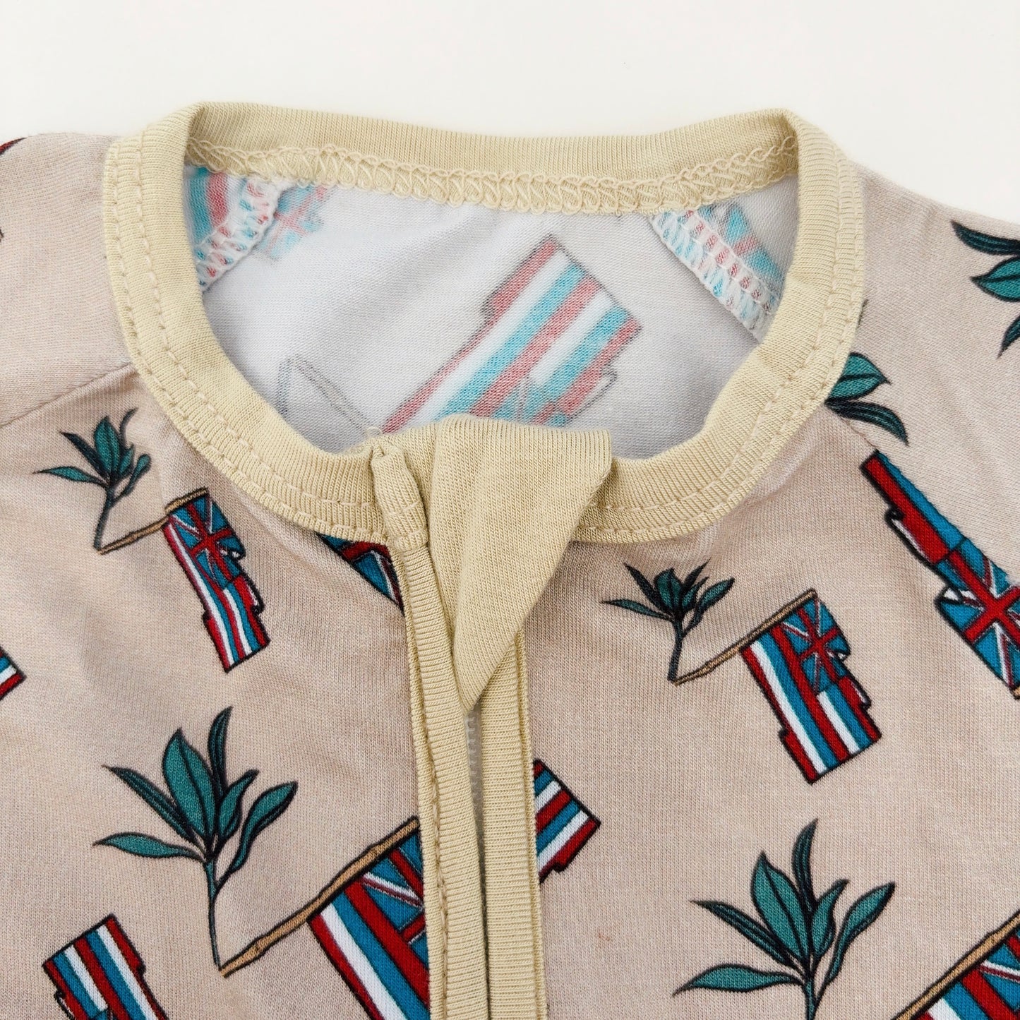 Hae Hawai’i x Lā’ī Bamboo Baby Coveralls