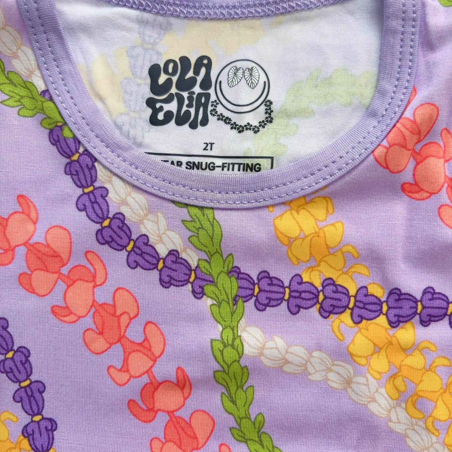 Pua Pā’ina Bamboo Keiki Pjs