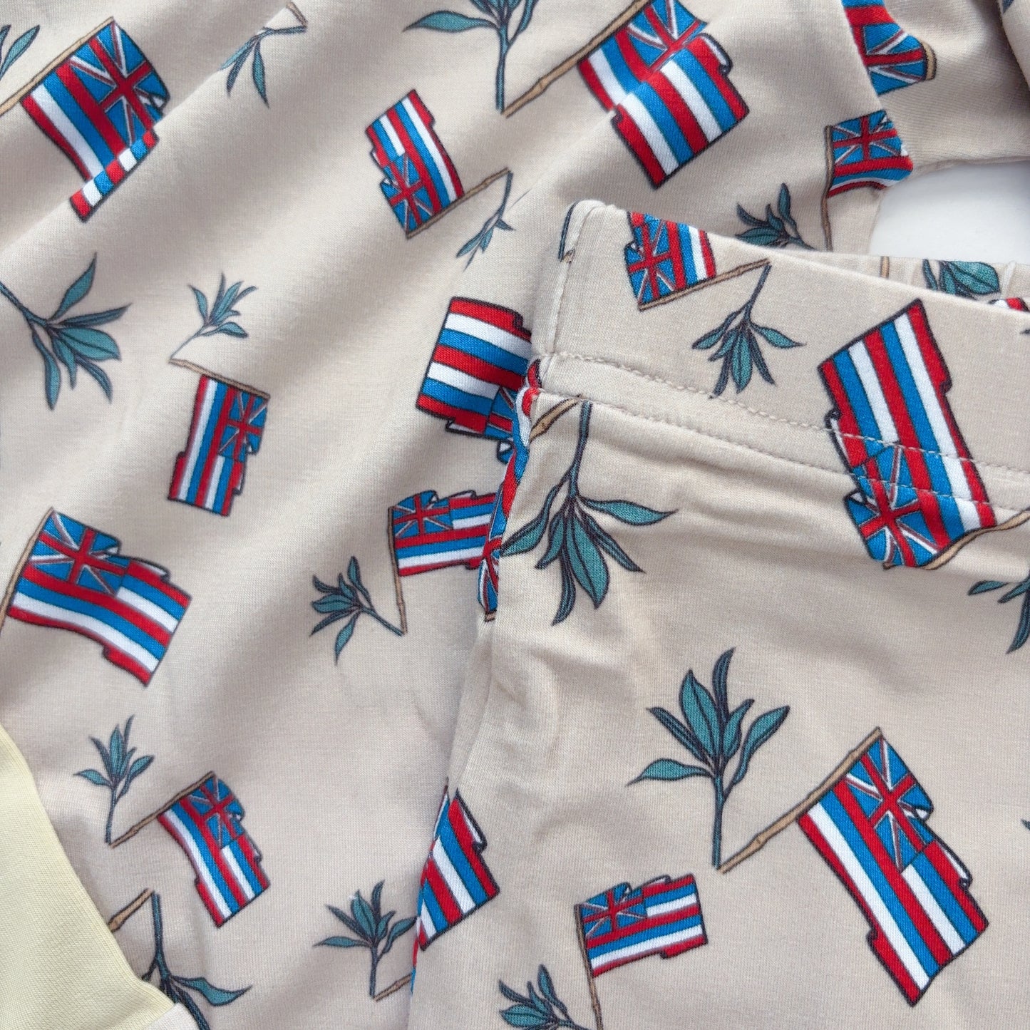 Hae Hawai’i x Lā’ī Bamboo Keiki Pjs