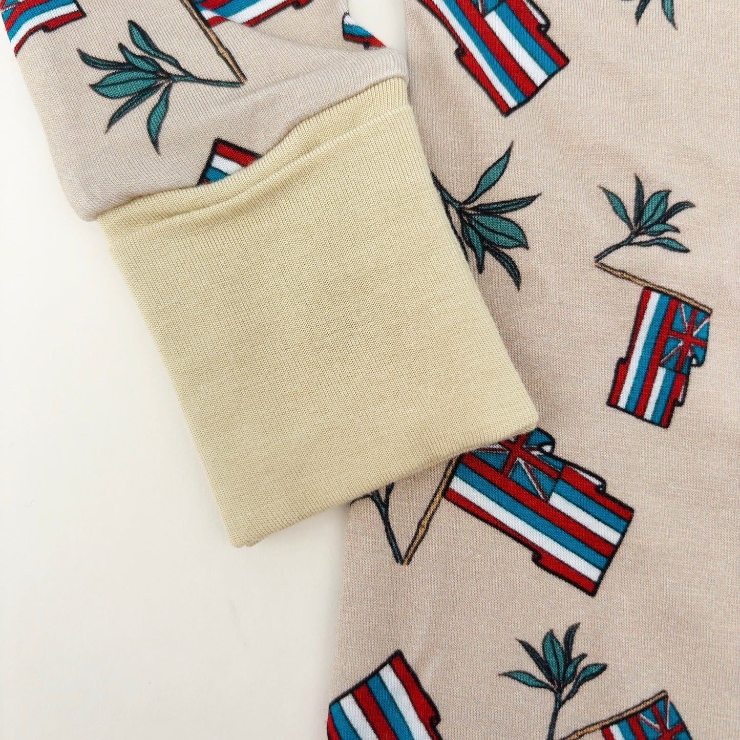 Hae Hawai’i x Lā’ī Bamboo Baby Coveralls